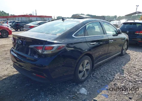 2016 Hyundai Sonata Hybrid Limited z USA, uszkodzony, nr VIN KMHE34L13GA008487